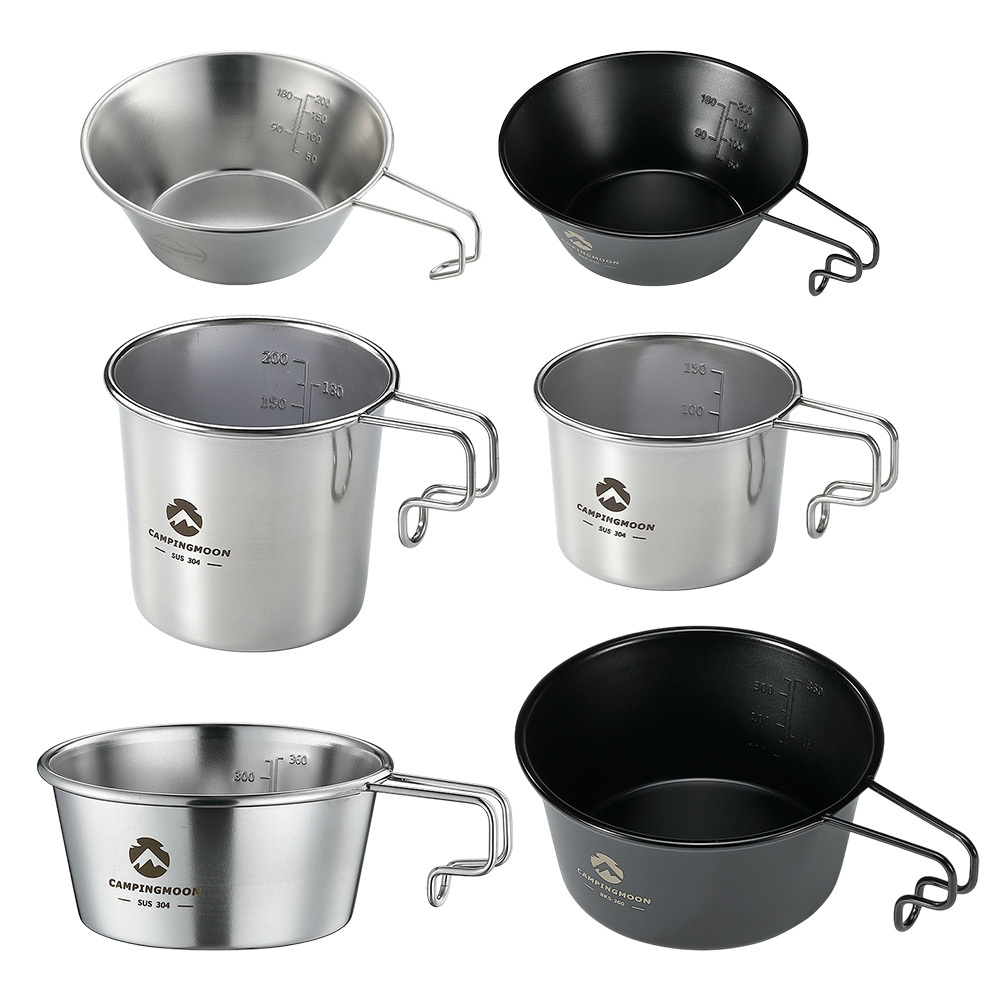 柯曼 304不鏽鋼雪拉杯碗 掛耳 S220 S190 S360