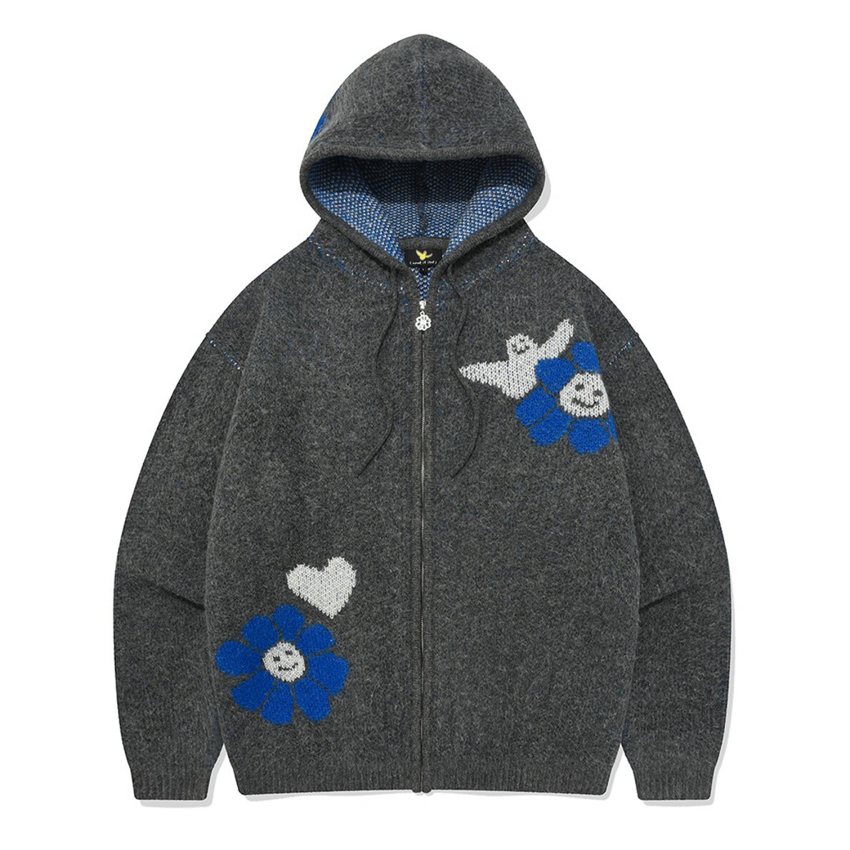 【韓國預購】AK032107 小飛人冷外套 (灰色)