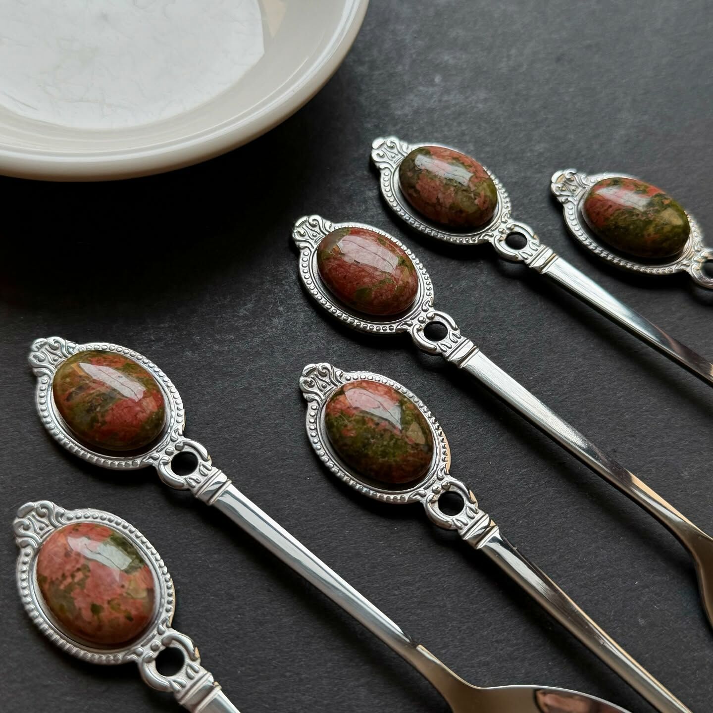 [原石] 花綠寶 不銹鋼餐具 叉子、湯匙