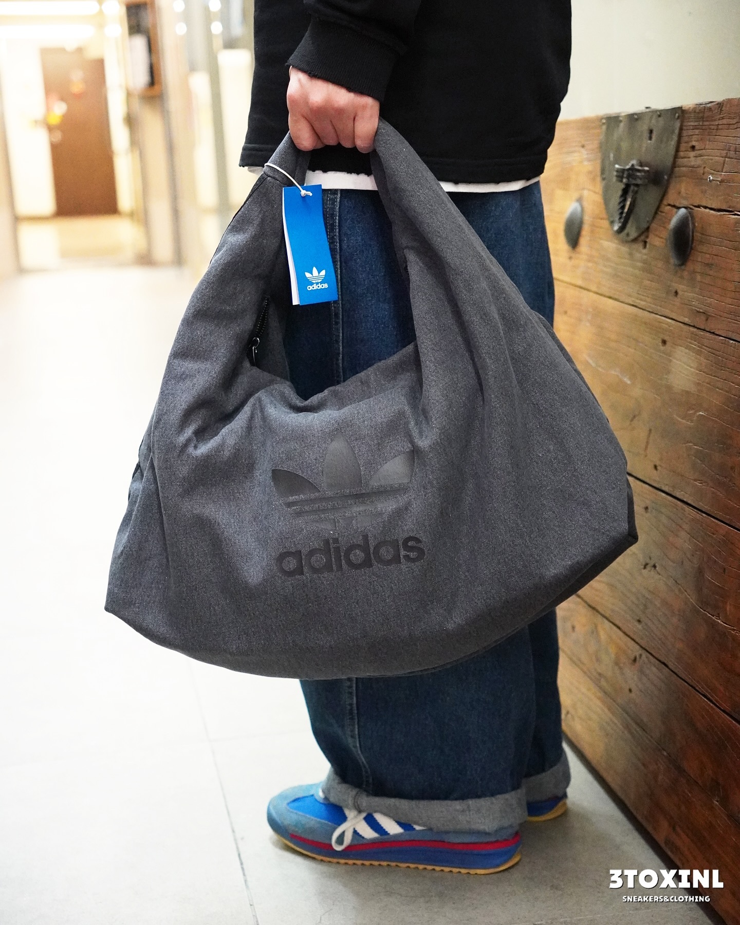 預訂) Adidas Denim 大雲朵包