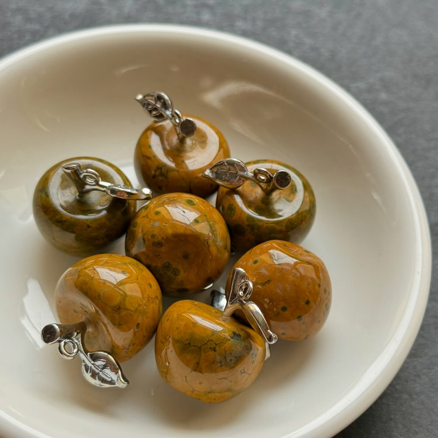 [原石] 馬達加斯加海洋碧玉 小蘋果