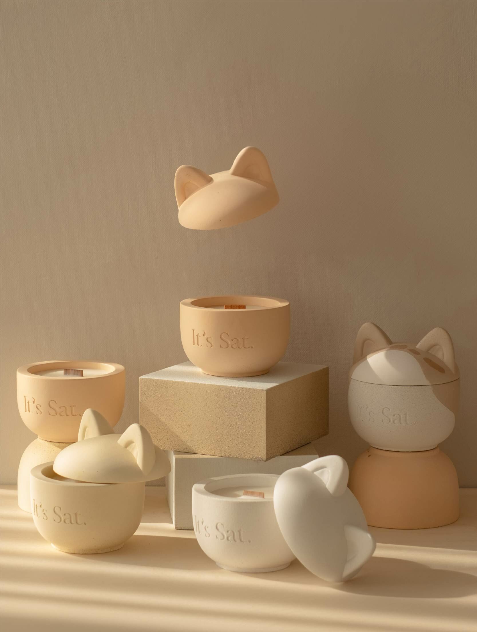 MYUMYU × It’s Saturday精選水泥香氛蠟燭