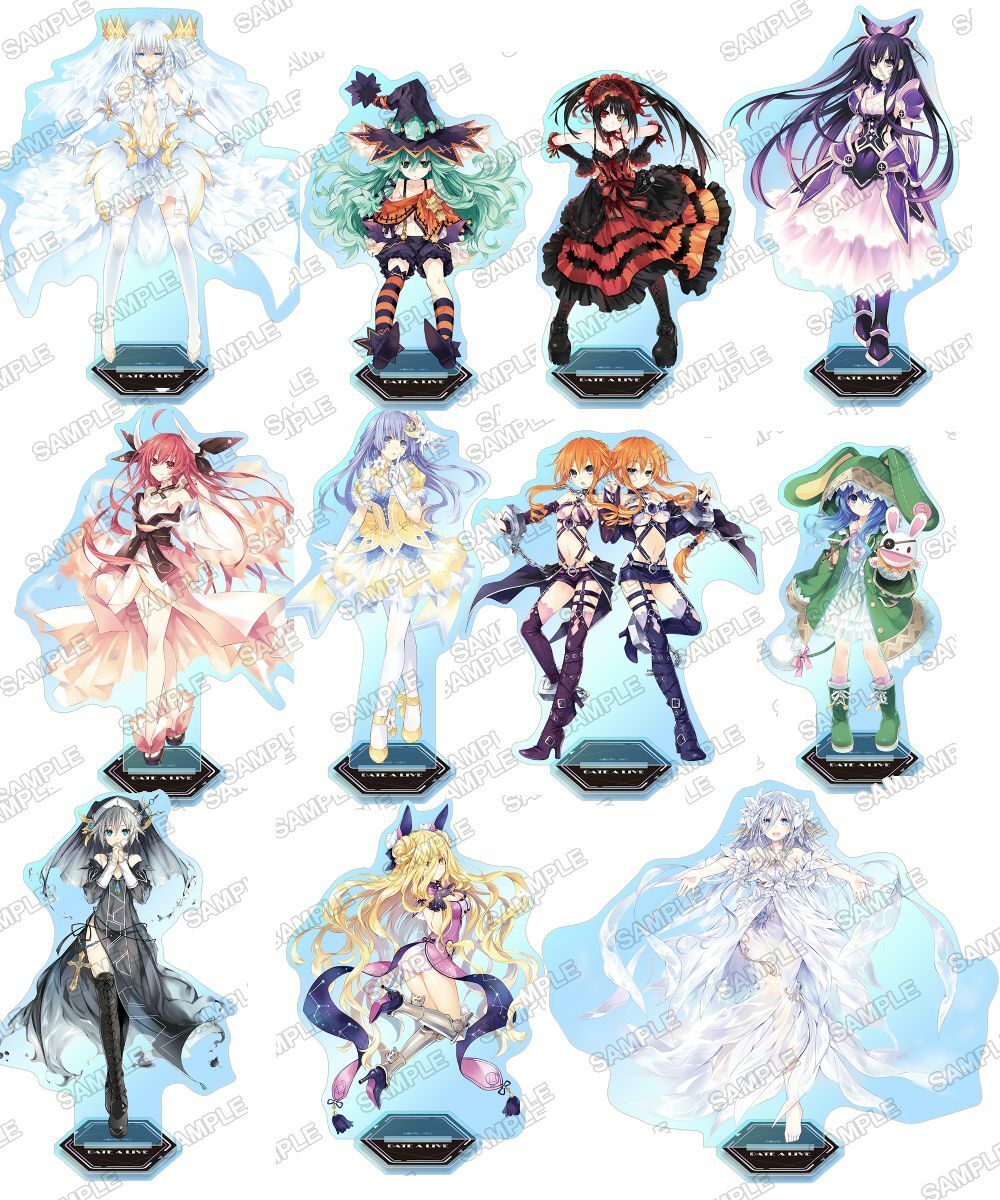 預購-『約會大作戰DATE A LIVE』 極光壓克力立牌 系列 【日本進口精品】