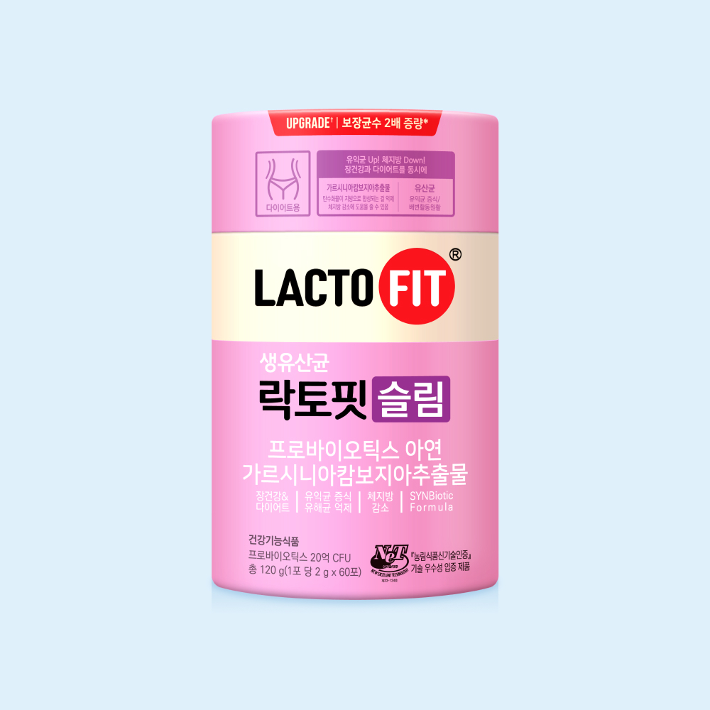 鐘根堂 LACTO-FIT 益生菌纖體瘦身升級版 Probiotics Slim (2g*60ea)