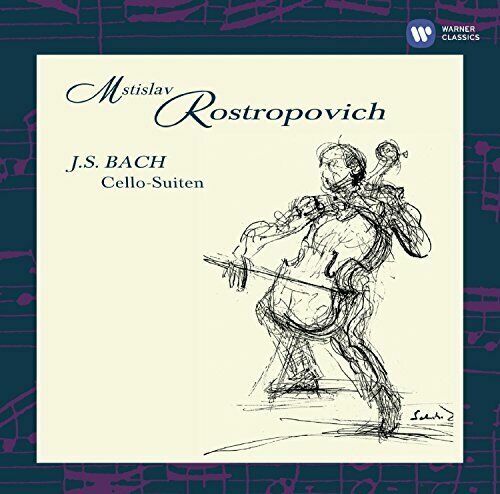 Mstislav Rostropovich - Bach: The Cello Suites [2CD]