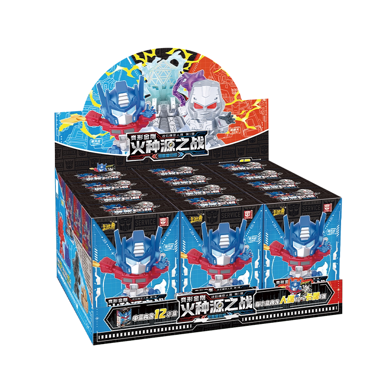 變形金剛迷你人偶火種源之戰（大盒內附12小盒）