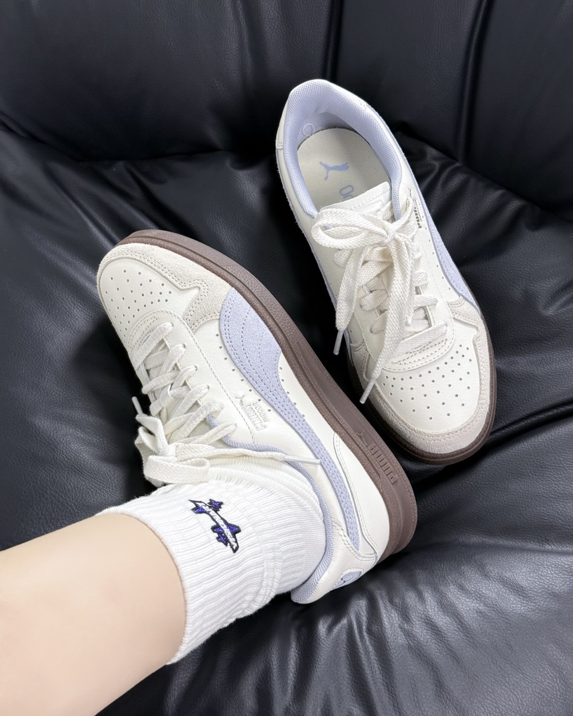 【預購】EMMI X PUMA INDOOR 奶油薰衣草 40136004
