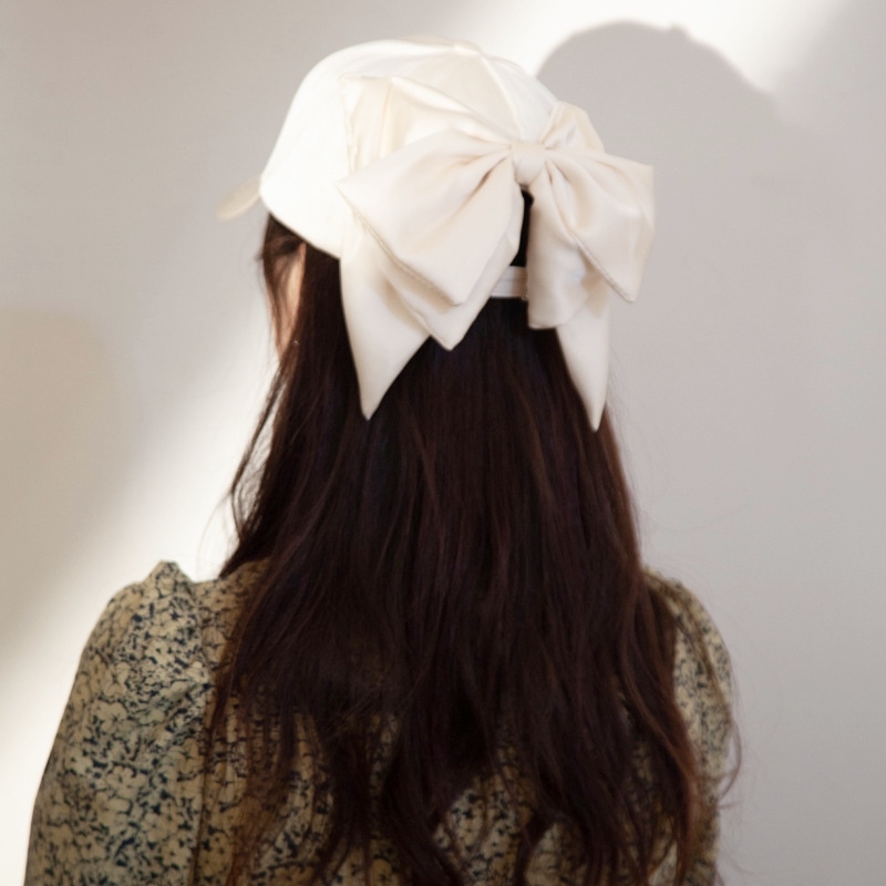 蝴蝶結棒球帽  三色