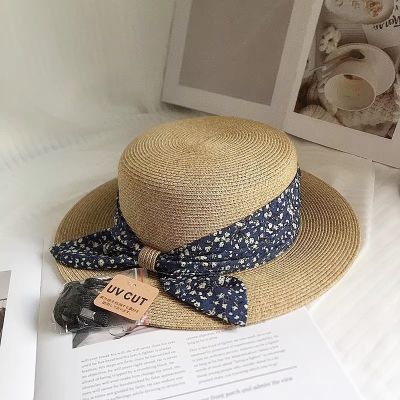 碎花巾紳士草帽  五色