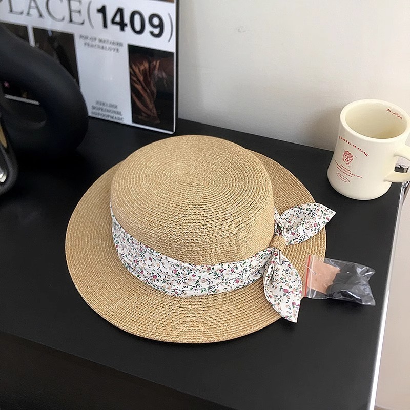 碎花巾紳士草帽  五色