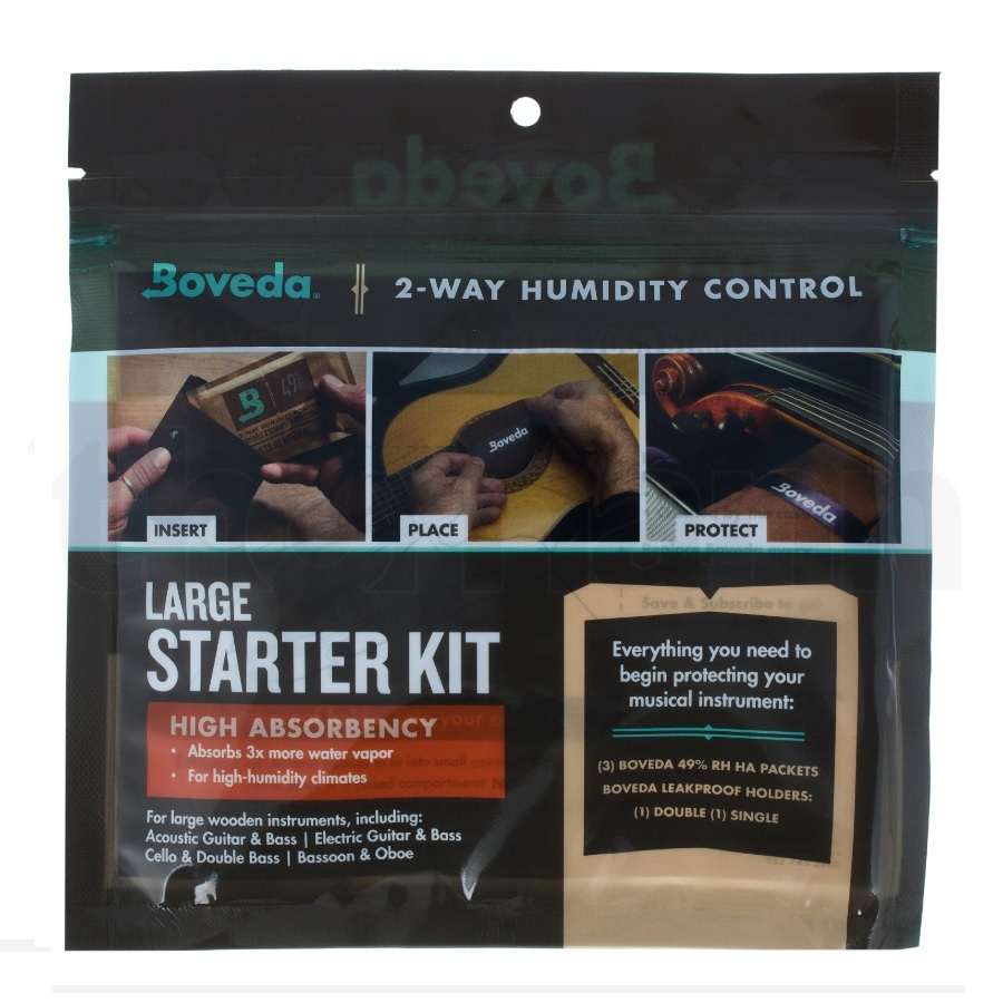 BOVEDA Boveda 雙向濕度控制包組合 (大盒裝) — 三峽吉他 / Bass