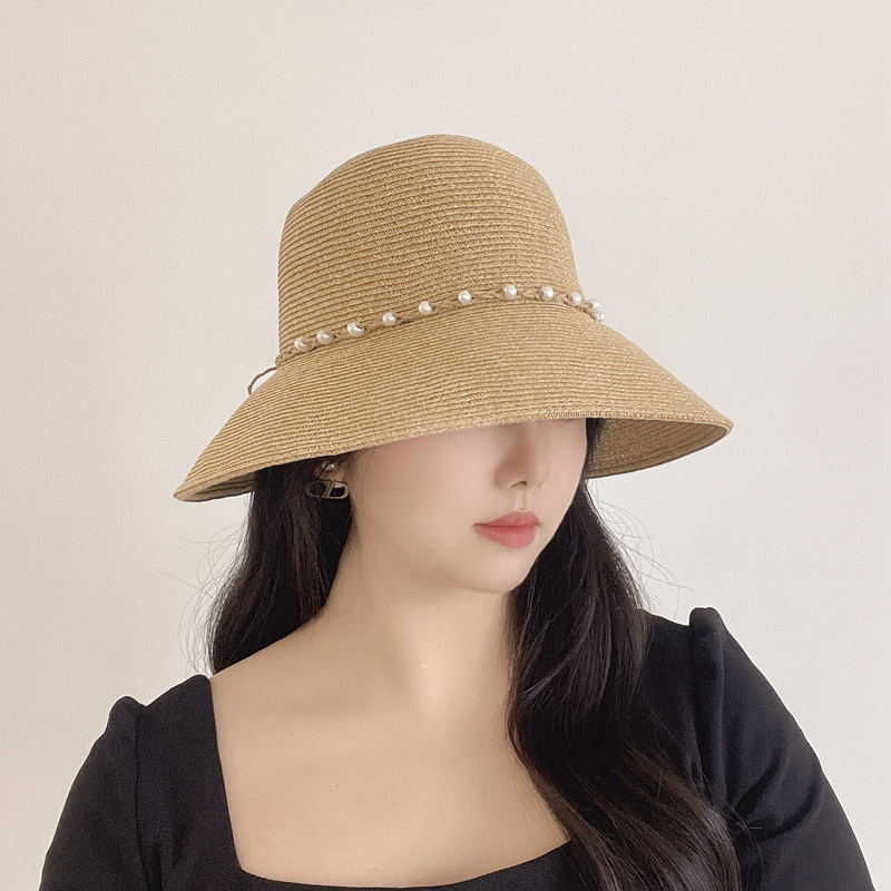 珍珠繩草帽  兩色