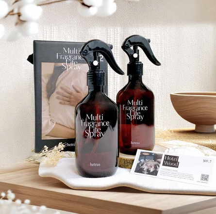 韓國 Hetras多效芳香生活噴霧300ml 1+1套盒