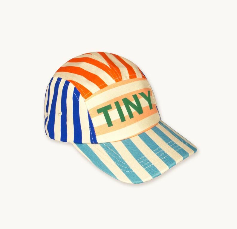 TINYCOTTONS 彩色條紋棒球帽 STRIPED CAP
