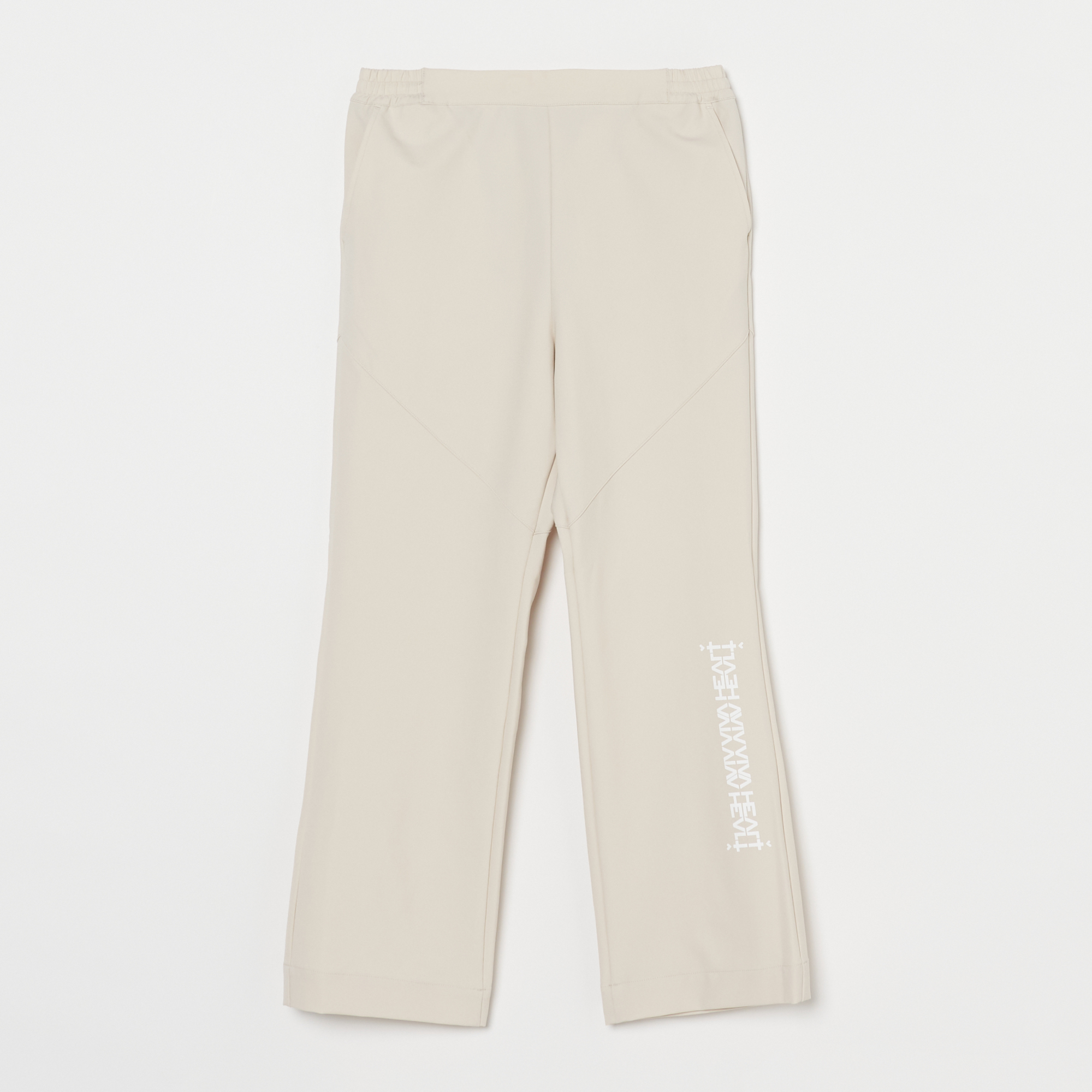 女士-尼龍彈性直筒褲