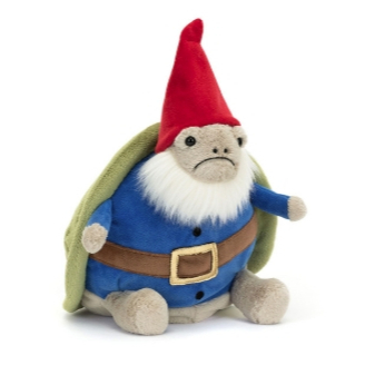 【樂森藥局】Jellycat 花園地精大烏龜 Timmy Turtle Garden Gnome