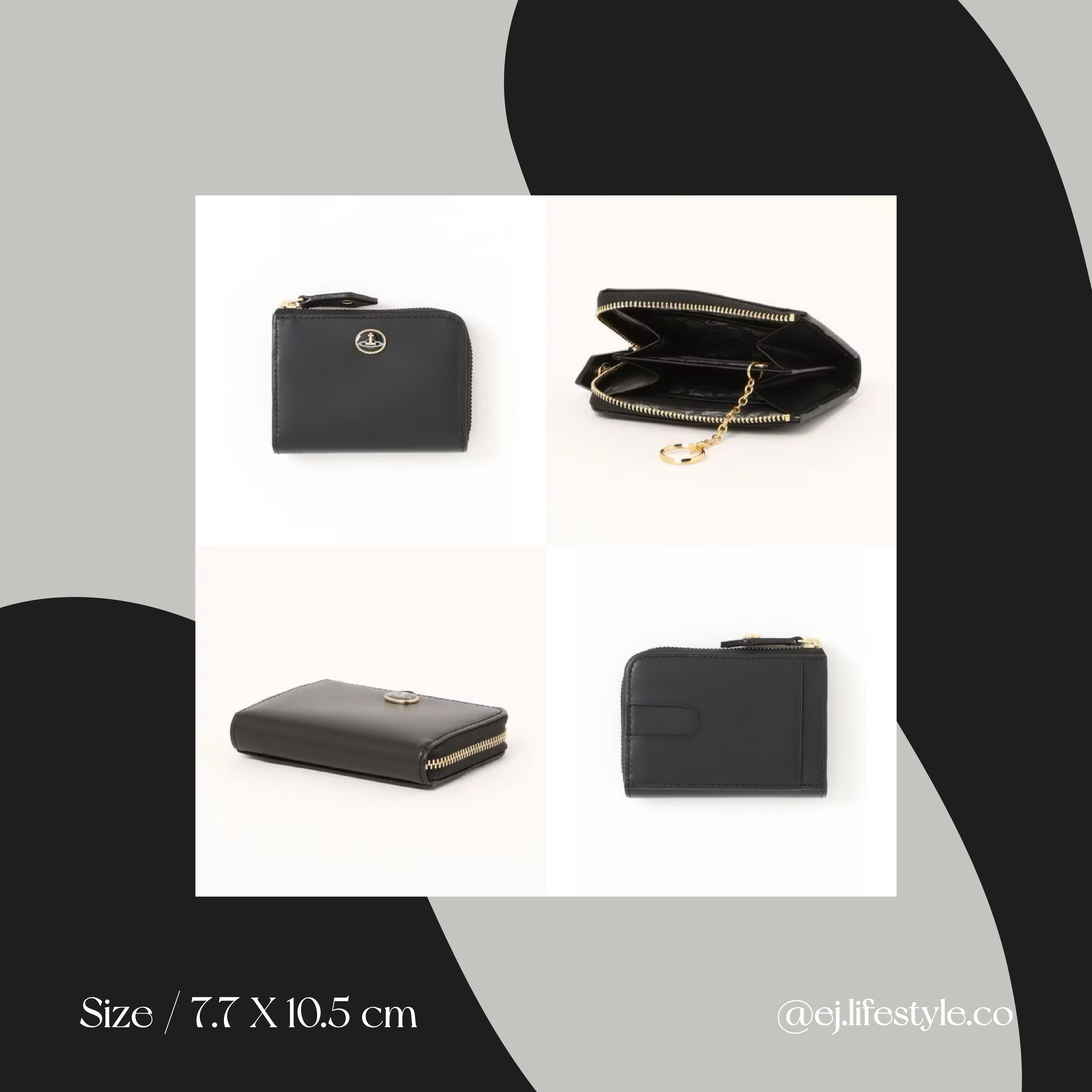 日本連線中🇯🇵 VIVIENNE WESTWOOD LF 卡夾零錢包 皮夾 短夾 西太后 星球 復古徽章LOGO / 預購