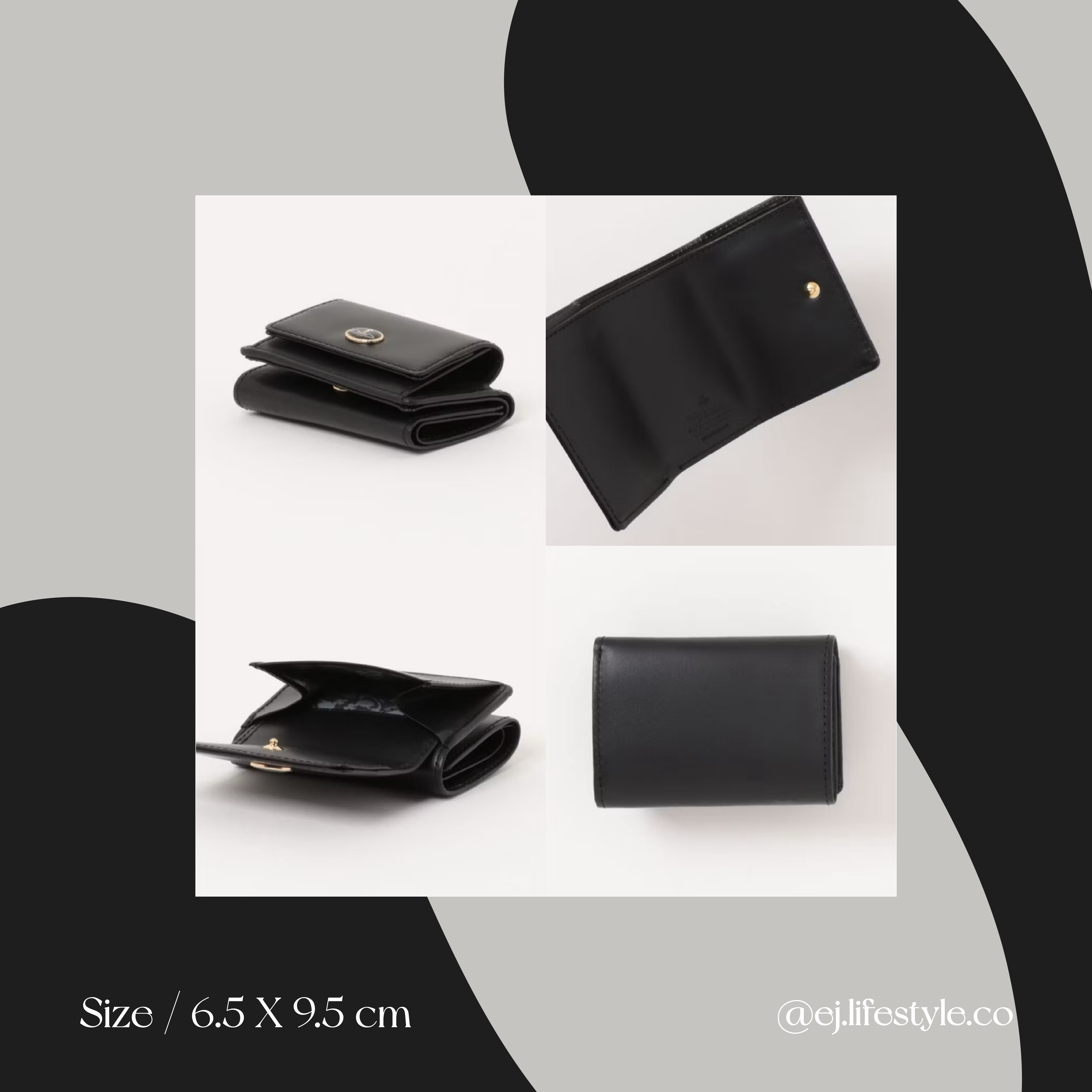 日本連線中🇯🇵 VIVIENNE WESTWOOD TRIFOLD 三折皮夾 短夾 錢包 西太后 星球 復古徽章LOGO / 預購