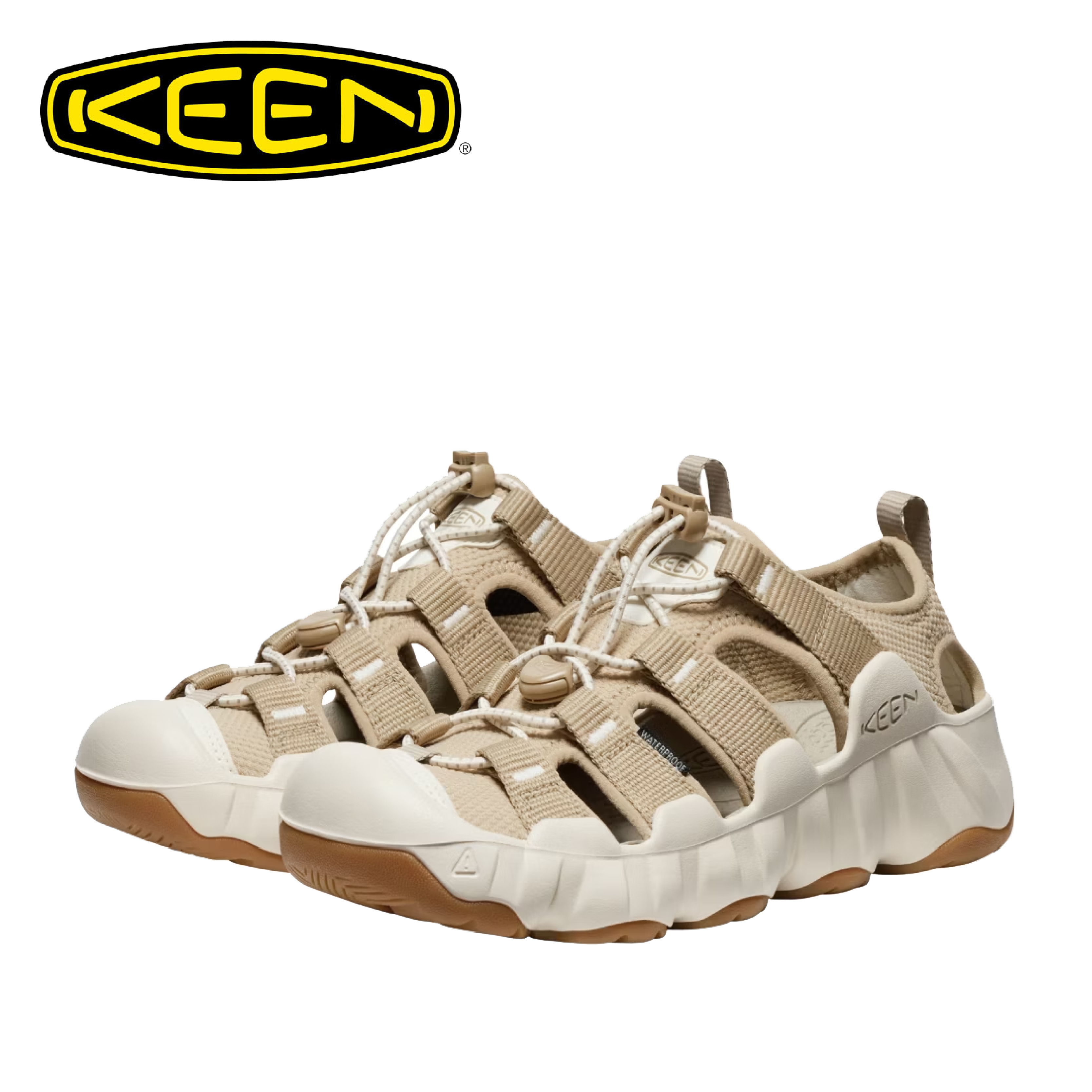 KEEN 美國 Hyperport H2 Sandal 護趾涼鞋 女款 (卡其色) 30K30678