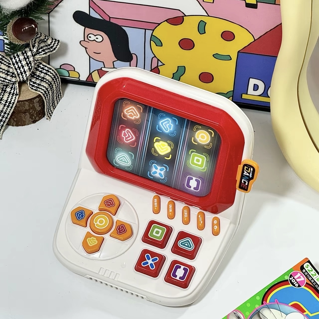 代購 手指遊戲機 小電動 小玩具 解壓闖關  智能遊戲機 帶音樂 /預購