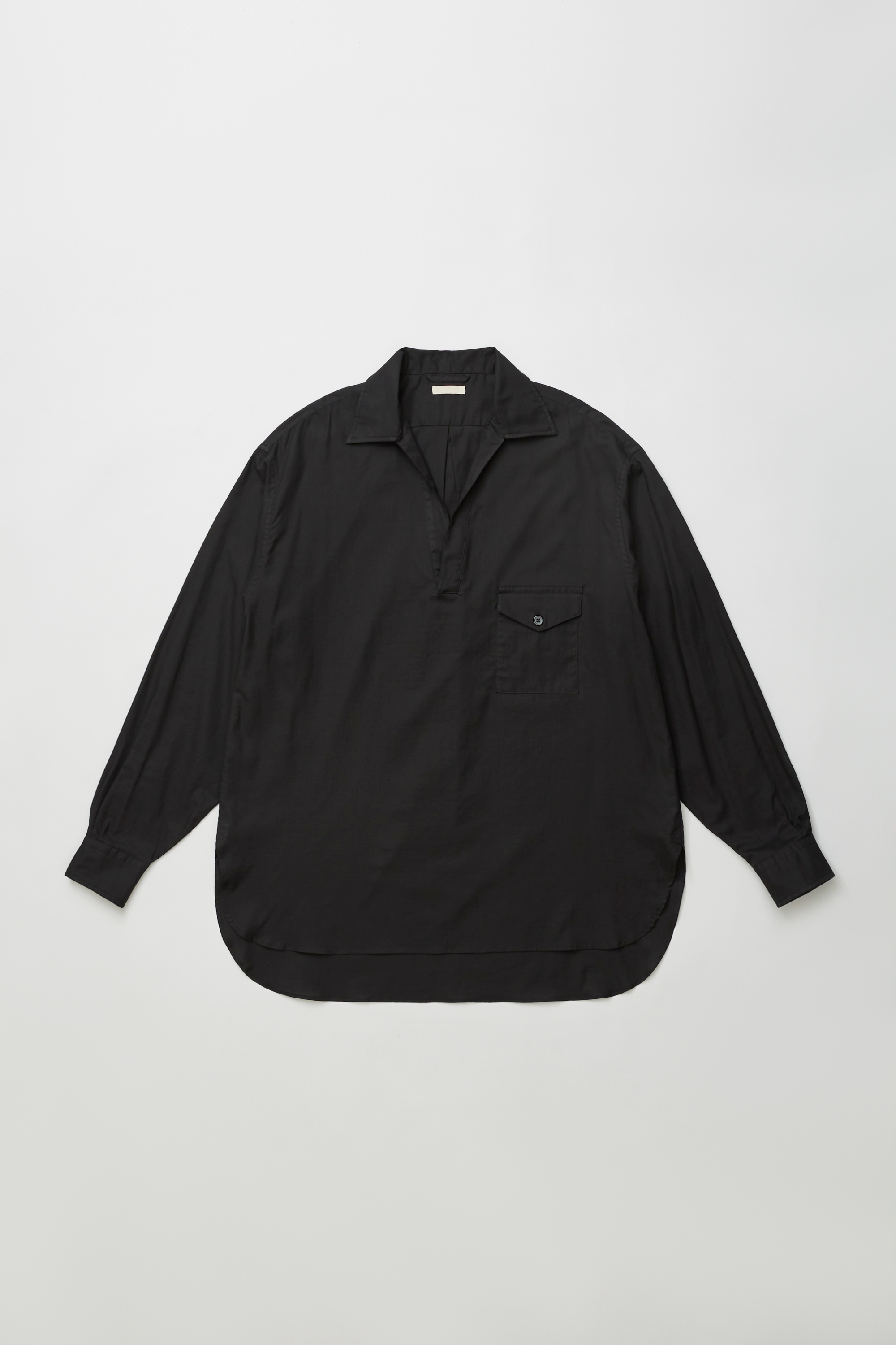ULTERIOR POWDERY SOFT TWILL SKIPPER SHIRT (2COL)