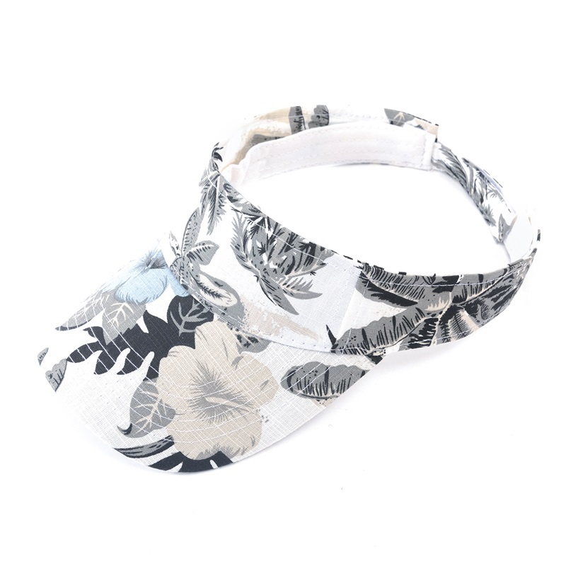 花卉圖騰空頂帽  五色