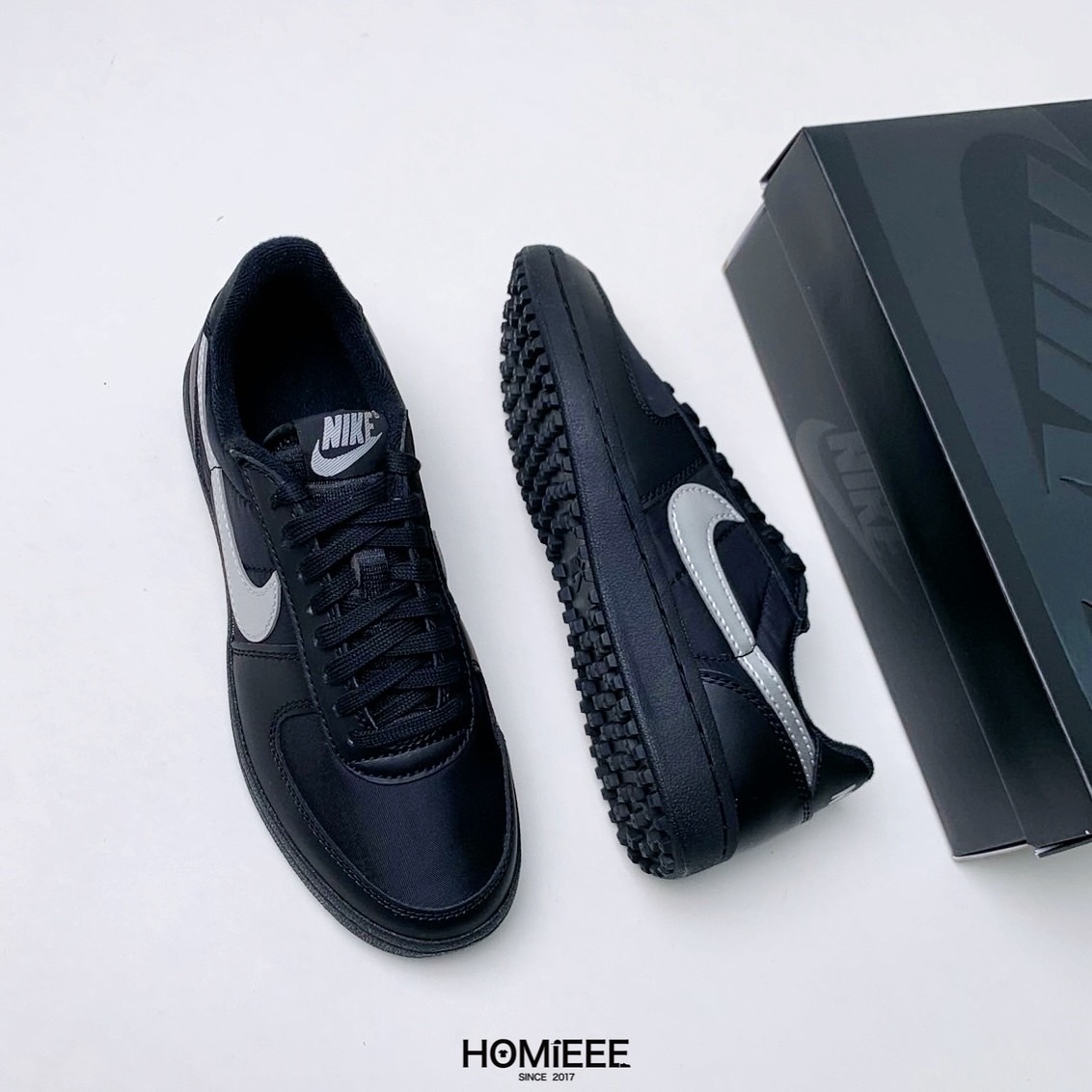 Nike Field General 82 復古 休閒鞋 黑灰 女鞋 [FZ5593-001]