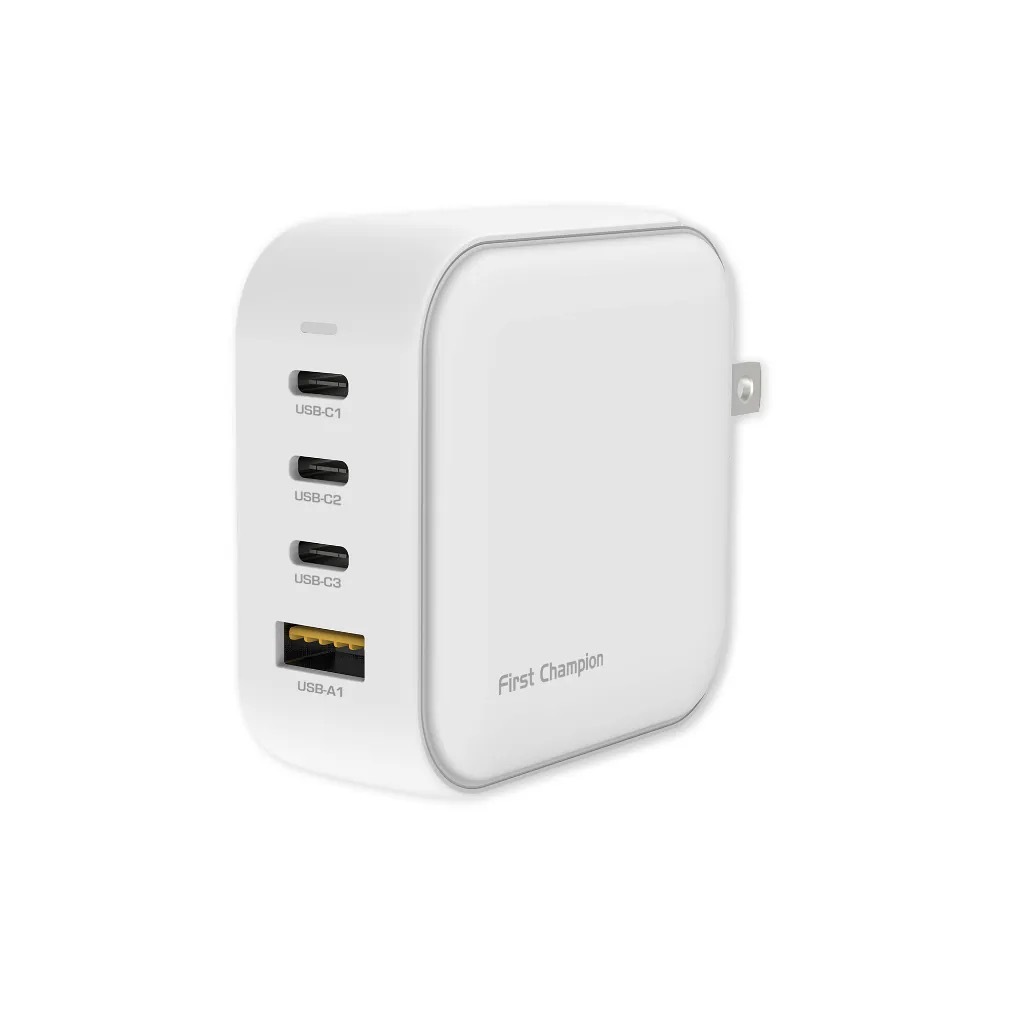 First Champion｜USB-C PD GaN 100W-充電器 (含1.5M 100W 充電線)