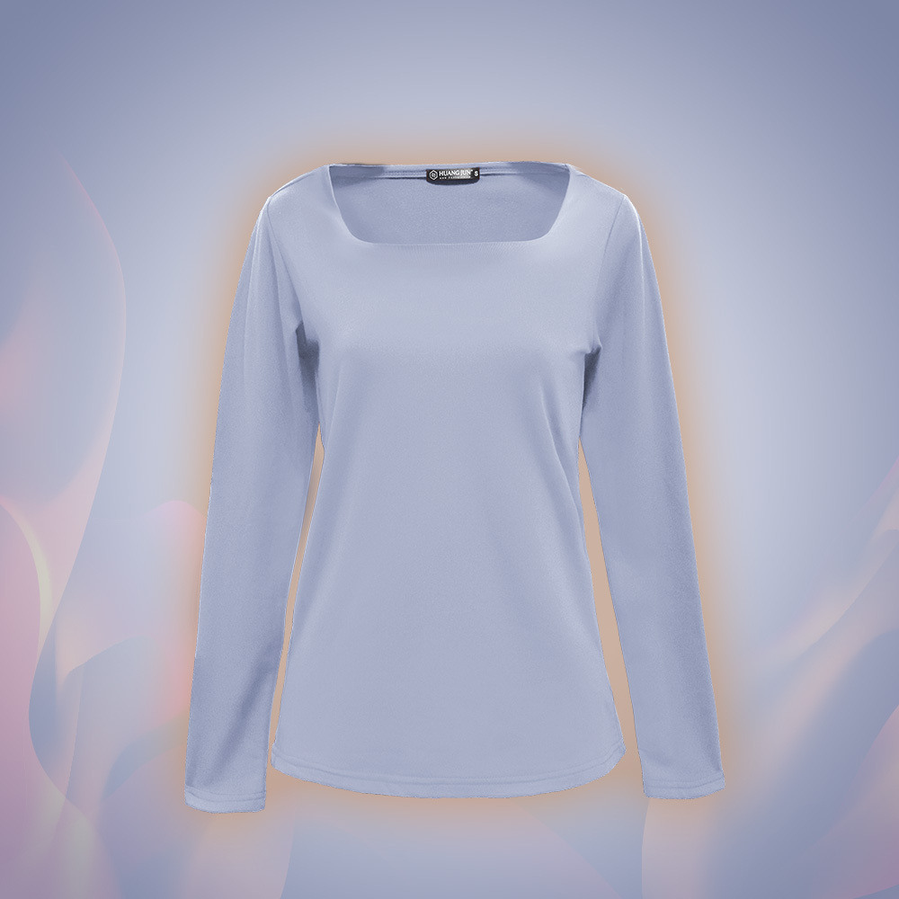 【方領】速暖絨保暖衣3.0-霧霾藍