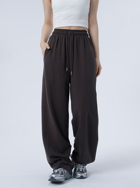 【期間限定】MORECOLOR 夏日抽繩長褲