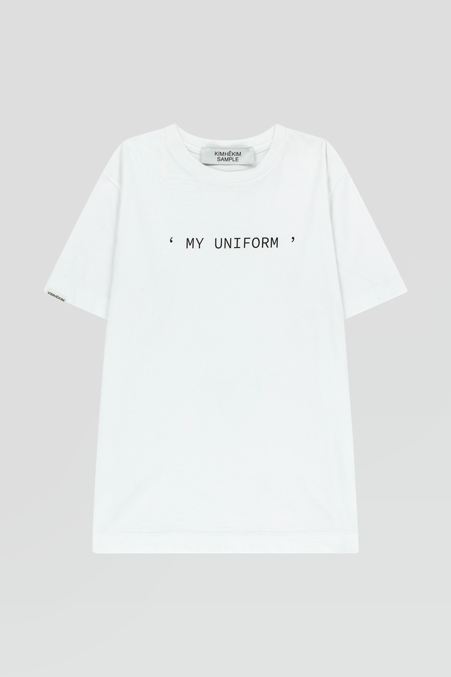 KIMHEKIM｜MY UNIFORM 品牌標誌印花T恤