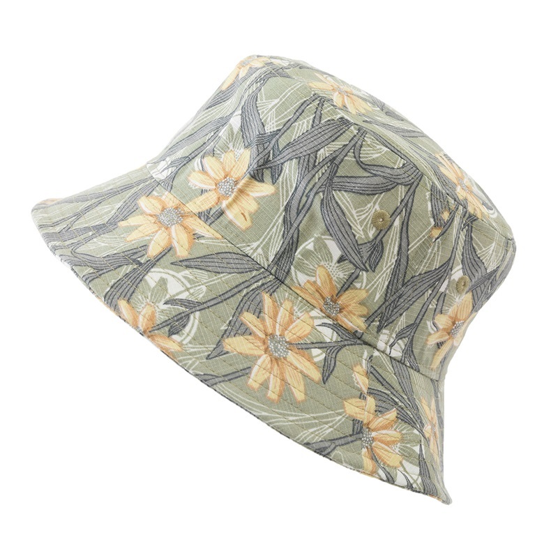 花卉圖騰漁夫帽  五色