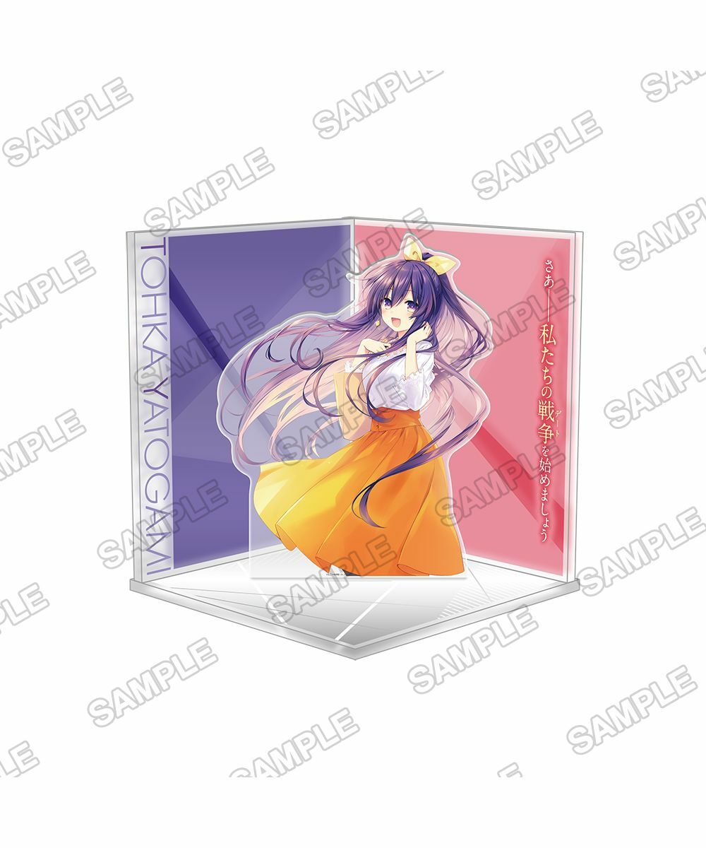 預購-『約會大作戰DATE A LIVE』 立體壓克力立牌 夜刀神十香【日本進口精品】
