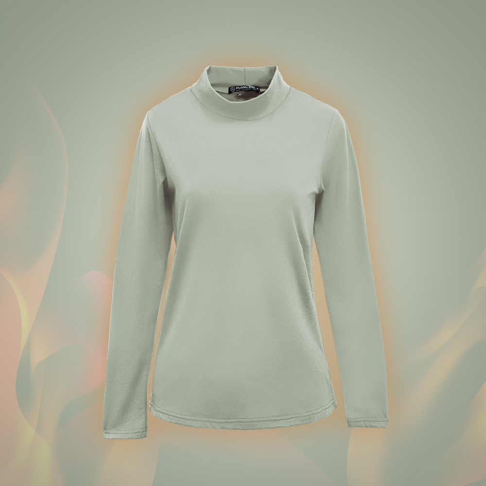 【立領】速暖絨保暖衣3.0-莫迪綠