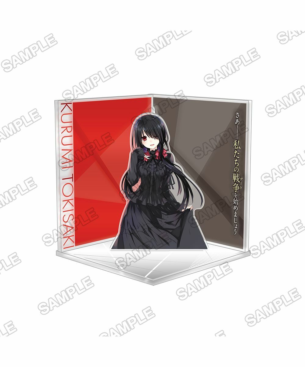 預購-『約會大作戰DATE A LIVE』 立體壓克力立牌 時崎狂三【日本進口精品】