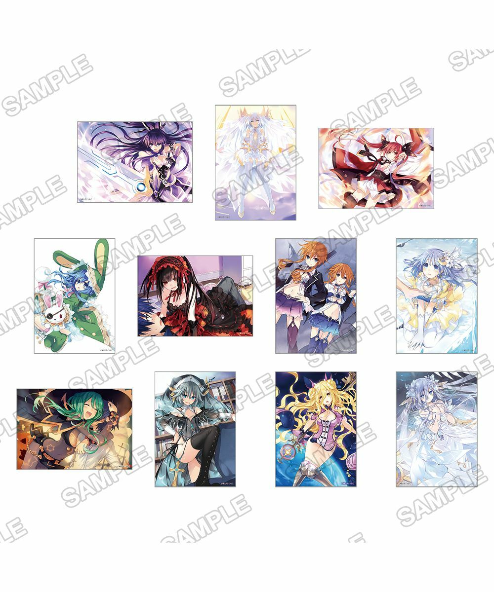 預購-『約會大作戰DATE A LIVE』 集換式壓克力小卡 PACK盲盒販售 隨機出貨【日本進口精品】