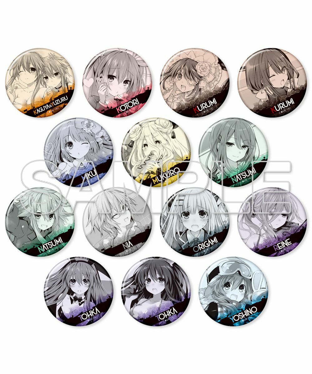 預購-【再販】『約會大作戰DATE A LIVE』 集換式徽章～回憶錄收藏組～PACK盲盒販售 隨機出貨【日本進口精品】