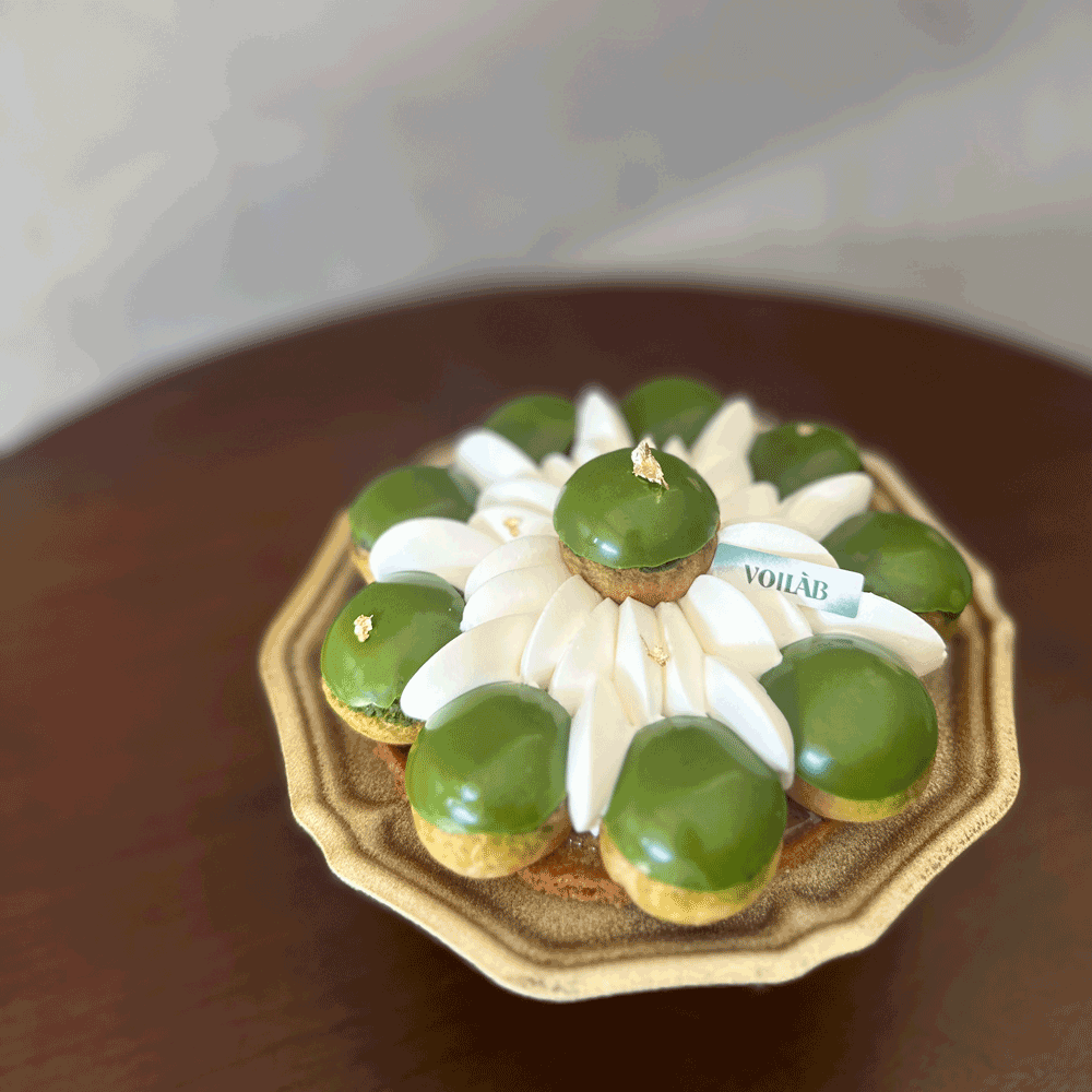 🌿 抹柚聖多諾黑泡芙