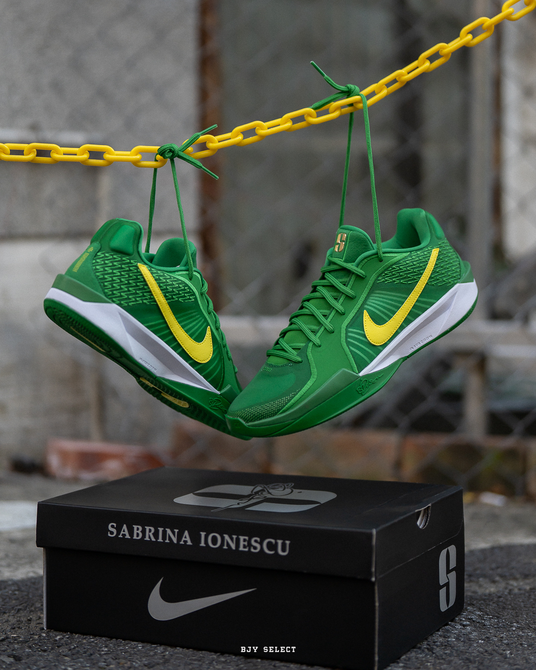 #代購 Nike Sabrina 2 EP Oregon 奧勒岡鴨 簽名 實戰籃球鞋 HQ4345-300 綠黃