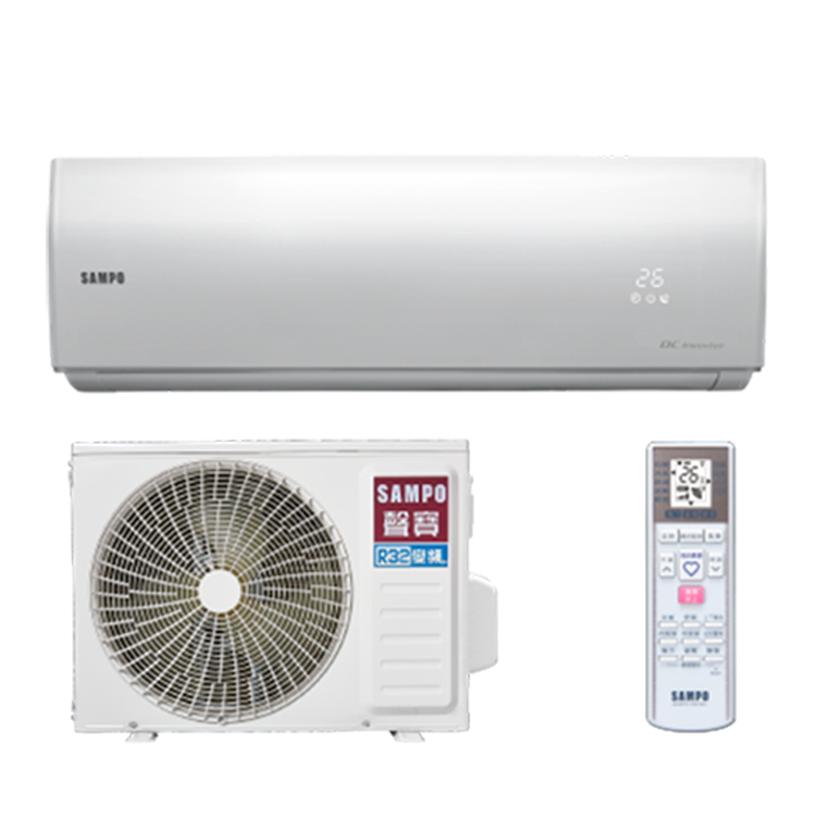 (可議價)SAMPO 聲寶 17坪 時尚NF系列 冷暖變頻一對一冷氣(AU-NF110DC1+AM-NF110DC1)