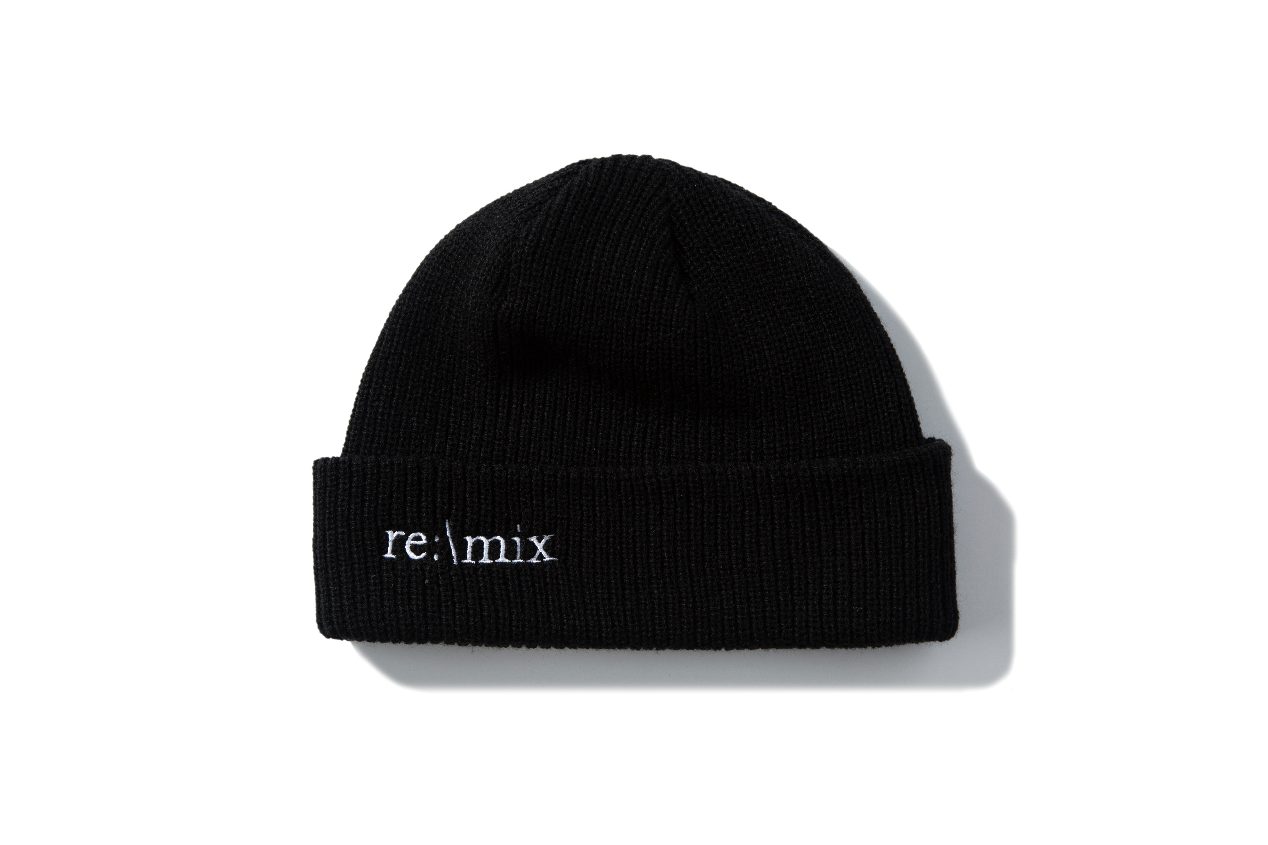 REMIX "The Cut Beanie" (Black)