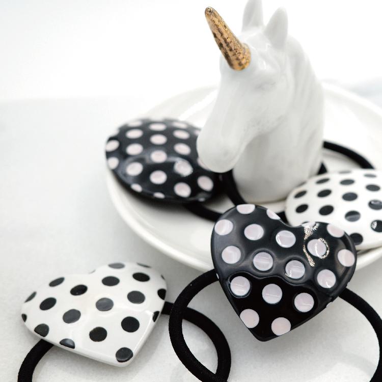 時尚百搭點點髮飾