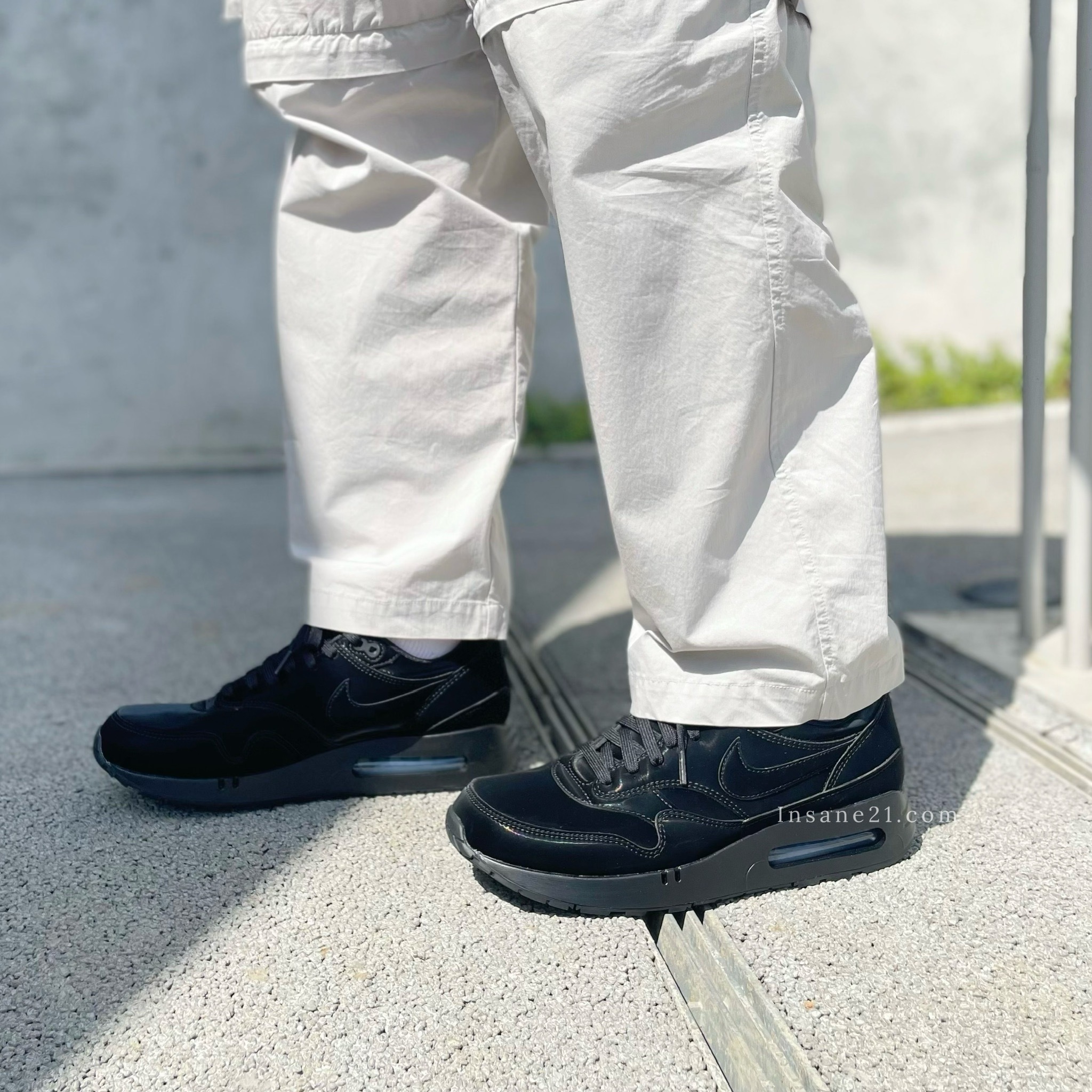 NIKE AIR MAX 1 "86 OG BLACK" 全黑 黑武士 緞面 氣墊 休閒 男鞋 FZ3007-001