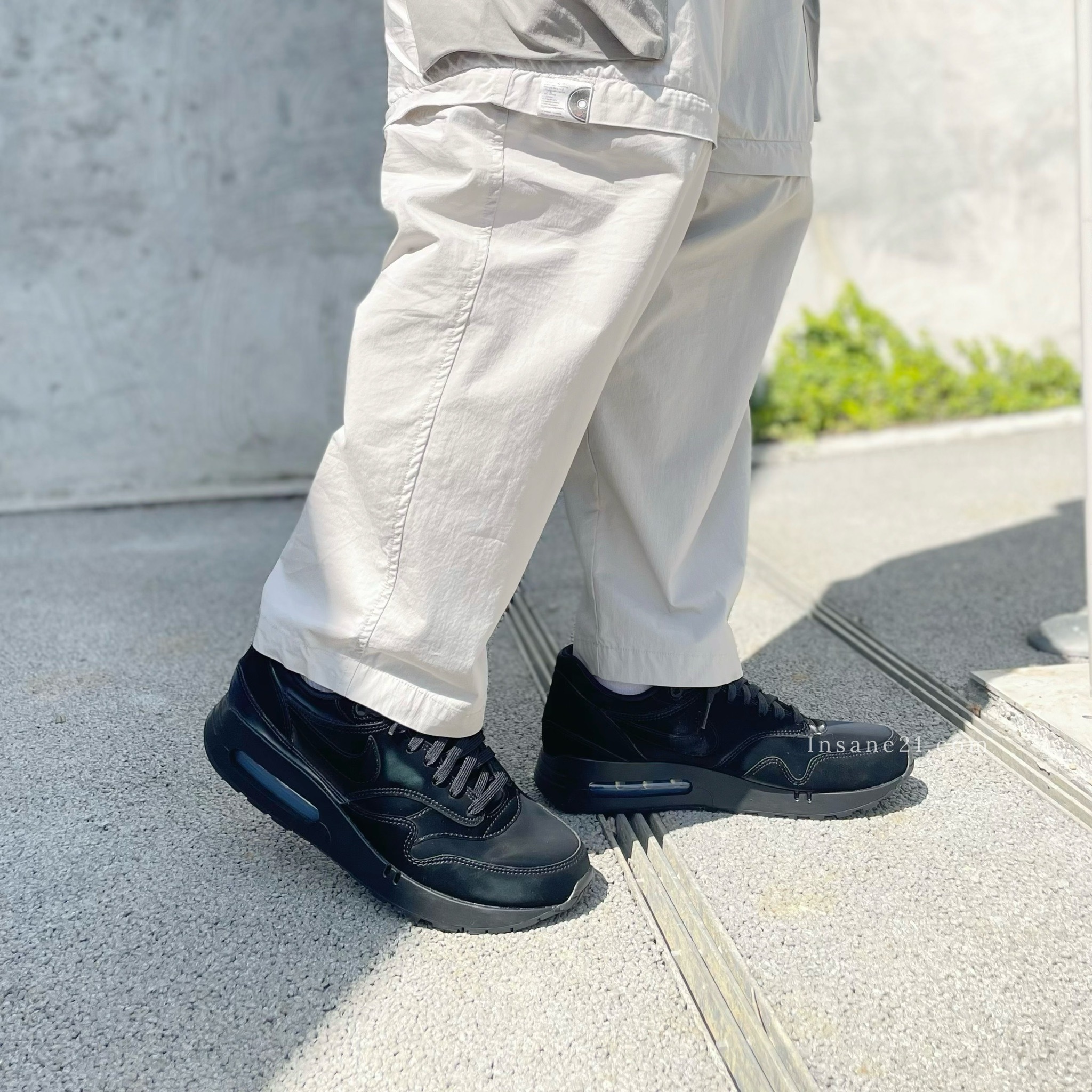 NIKE AIR MAX 1 "86 OG BLACK" 全黑 黑武士 緞面 氣墊 休閒 男鞋 FZ3007-001