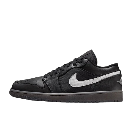 Air Jordan 1 Low "Dark Gum" 深黑反光白 HV5968-001