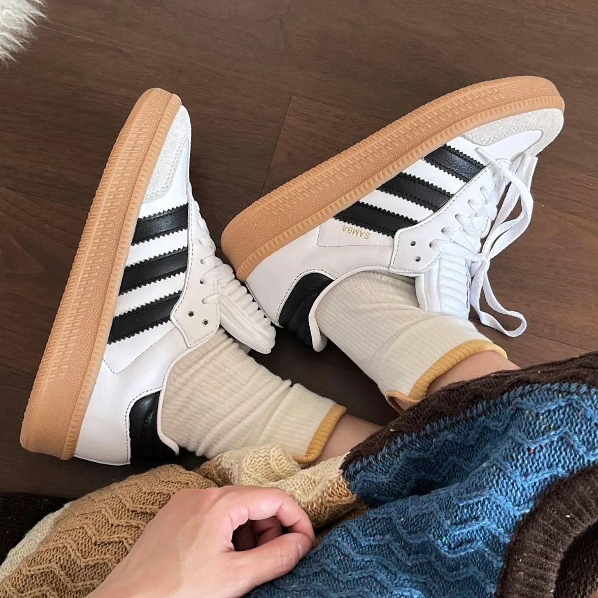 【代購】Adidas Samba Xlg White Black Gum