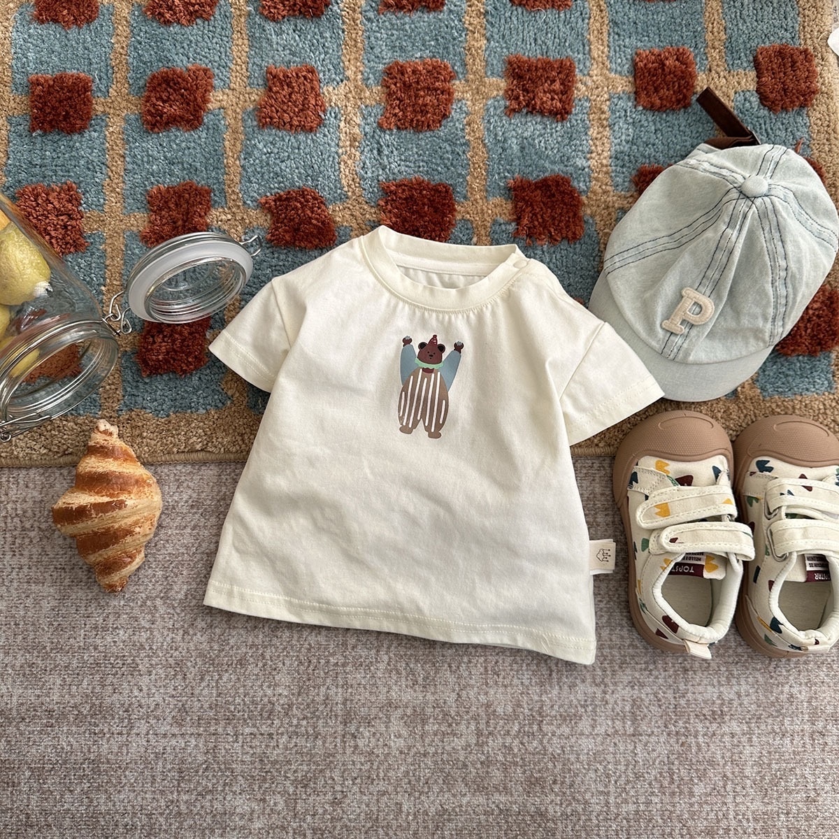 小老虎包屁衣/綠色小熊冷氣房外套