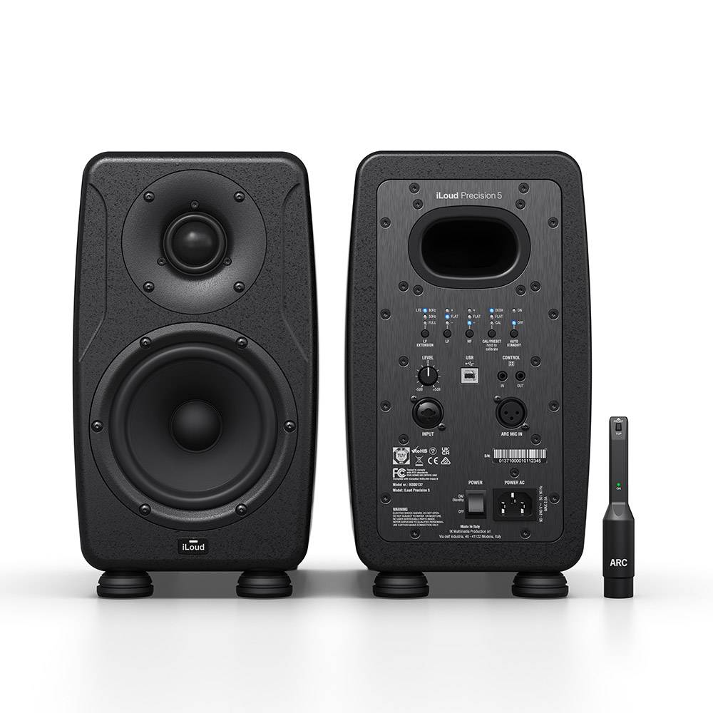 IK Multimedia IK Multimedia iLoud Precision 5 監聽喇叭 一對 — 三峽錄音 / 音響｜YA! 玩音樂
