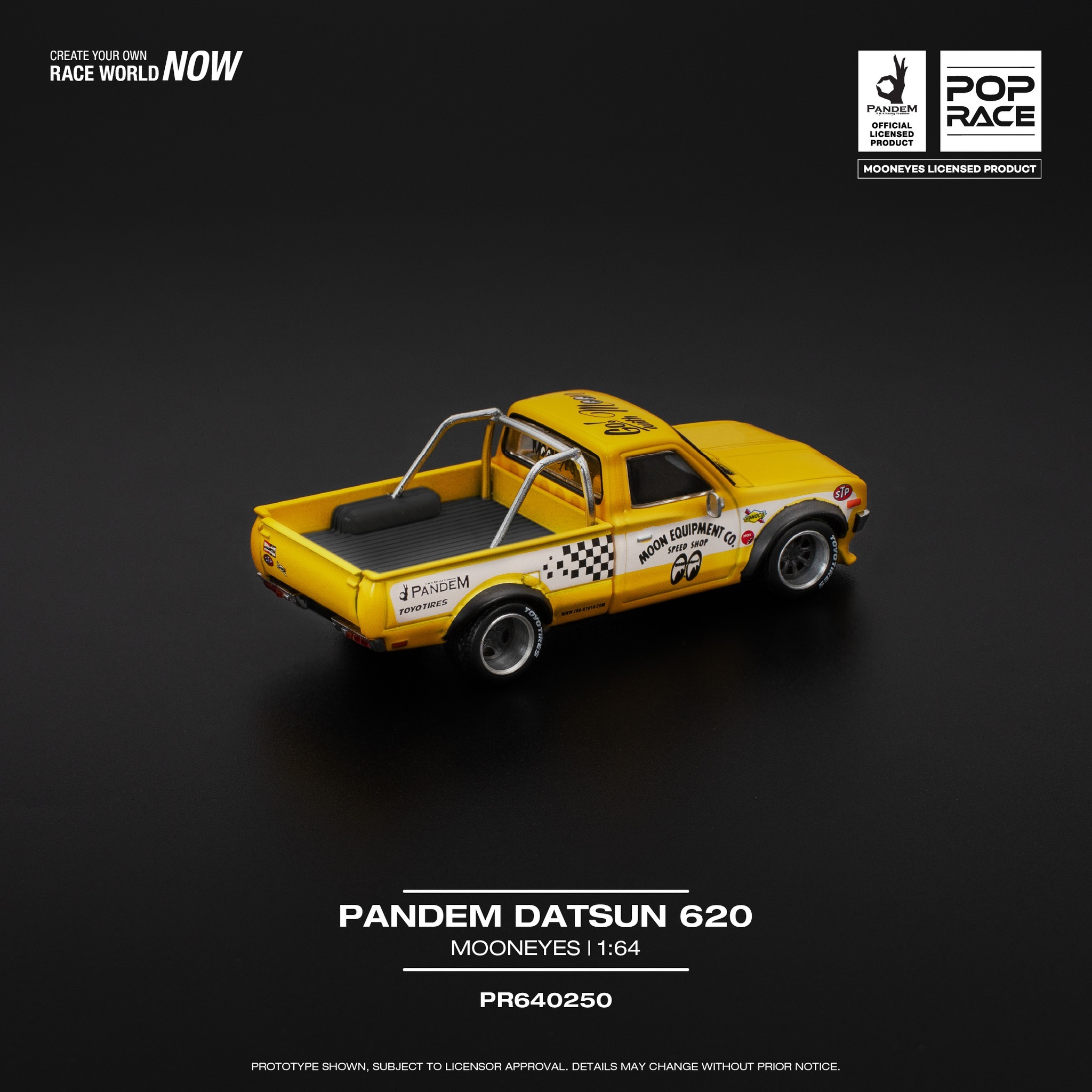 【預訂】Pop Race Pandem Datsun 620 Mooneyes