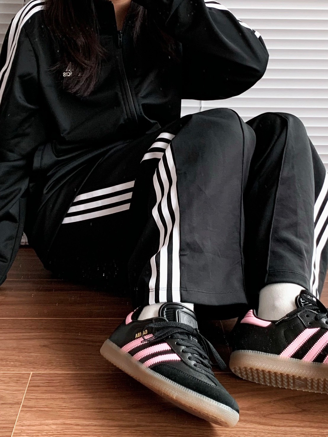 ADIDAS SAMBA x INTER MIAMI CF 聯名款梅西 黑粉 IH8157